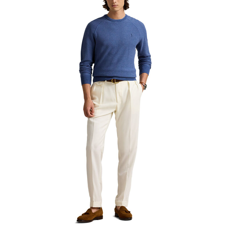 Polo Ralph Lauren Textured Cotton Crewneck Sweater image number 3